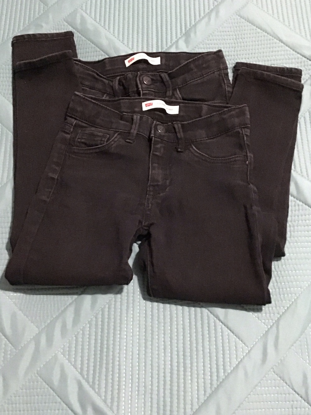 Levi's Black 710 Super Skinny Jeans - Lot of 2 pair